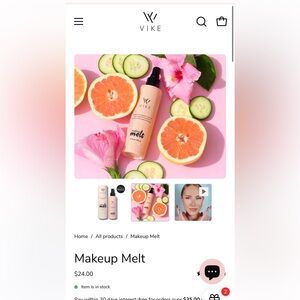 VIKE - Makeup Melt 6.7 Fl Oz